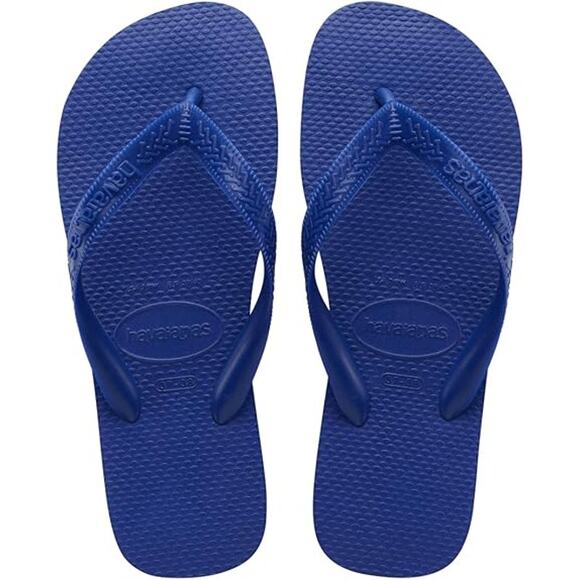 New Havaianas Womens Size 9/10 Royal Blue Core Flip Flop Sandal Open Toe Shoes - Picture 1 of 4